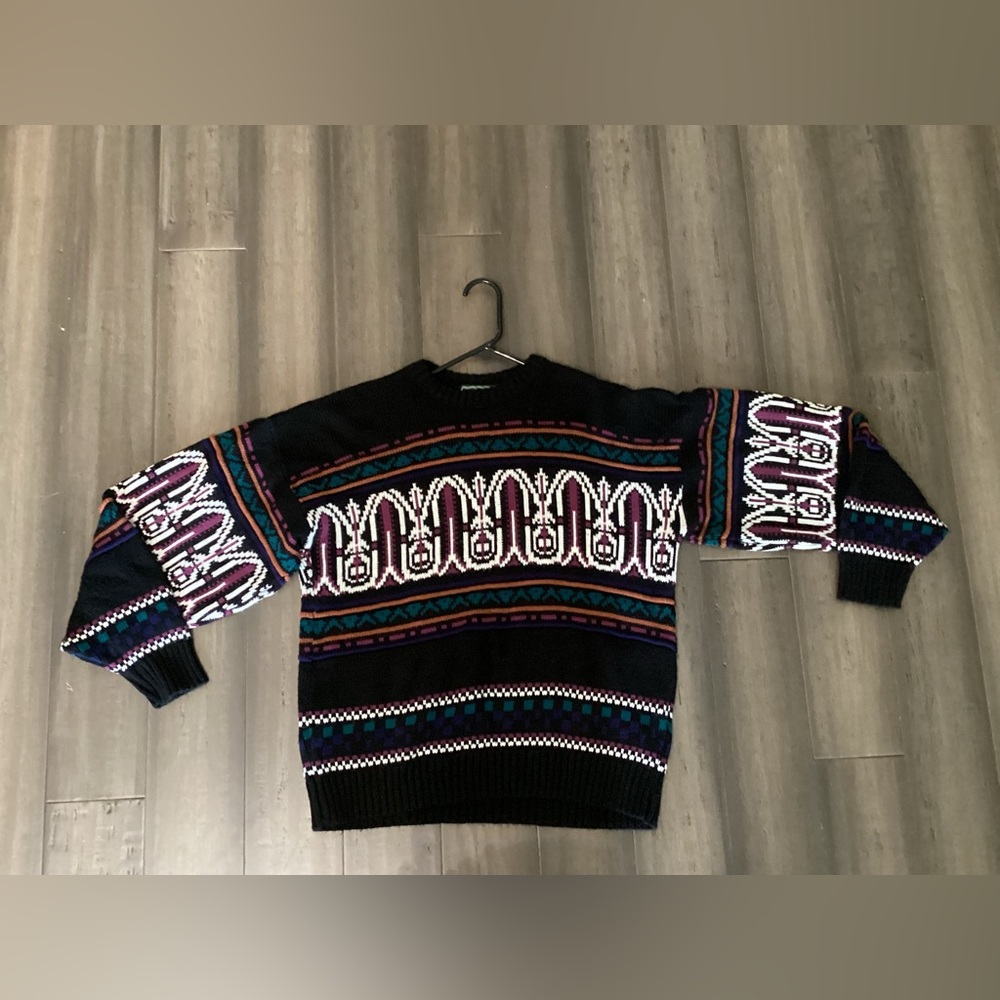 Campus Men’s Medium Vintage  80s Sweater Wide Sleeves